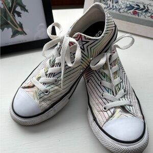 Converse Kids Sneakers with Multicolor Stripes